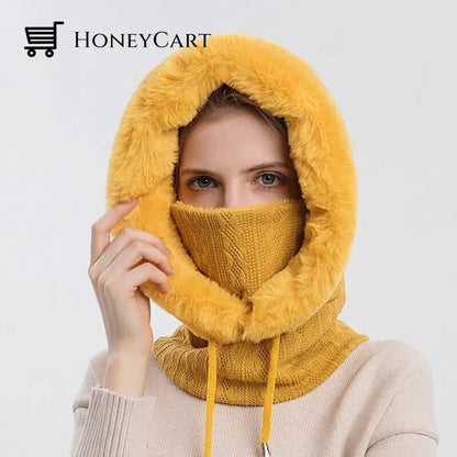 Winter Knit Set Unisex Warm Wind Proof Cap Tool