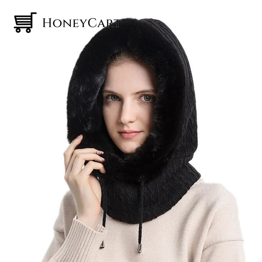 Winter Knit Set Unisex Warm Wind Proof Cap Tool