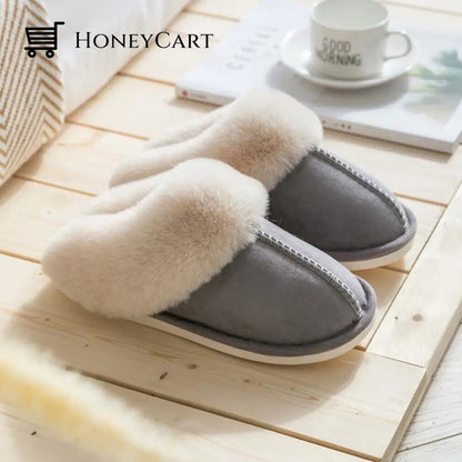 Winter Slippers Gray / Us 5 Tool