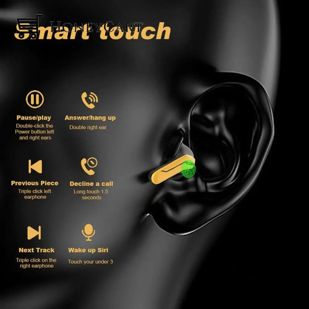 Wireless Ultra-Low Latency Hi-Fi Stereo Sound Noise Cancelling Earbuds