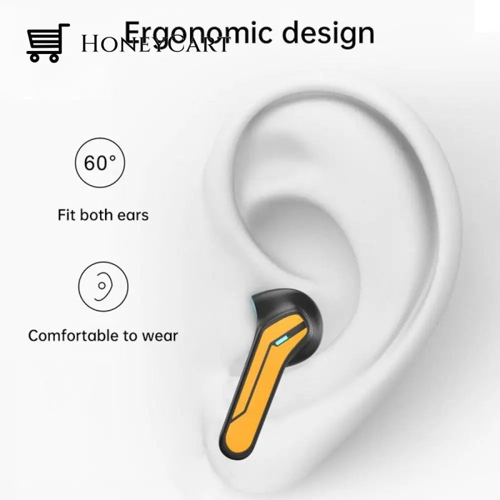 Wireless Ultra-Low Latency Hi-Fi Stereo Sound Noise Cancelling Earbuds