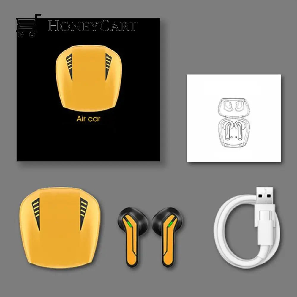 Wireless Ultra-Low Latency Hi-Fi Stereo Sound Noise Cancelling Earbuds