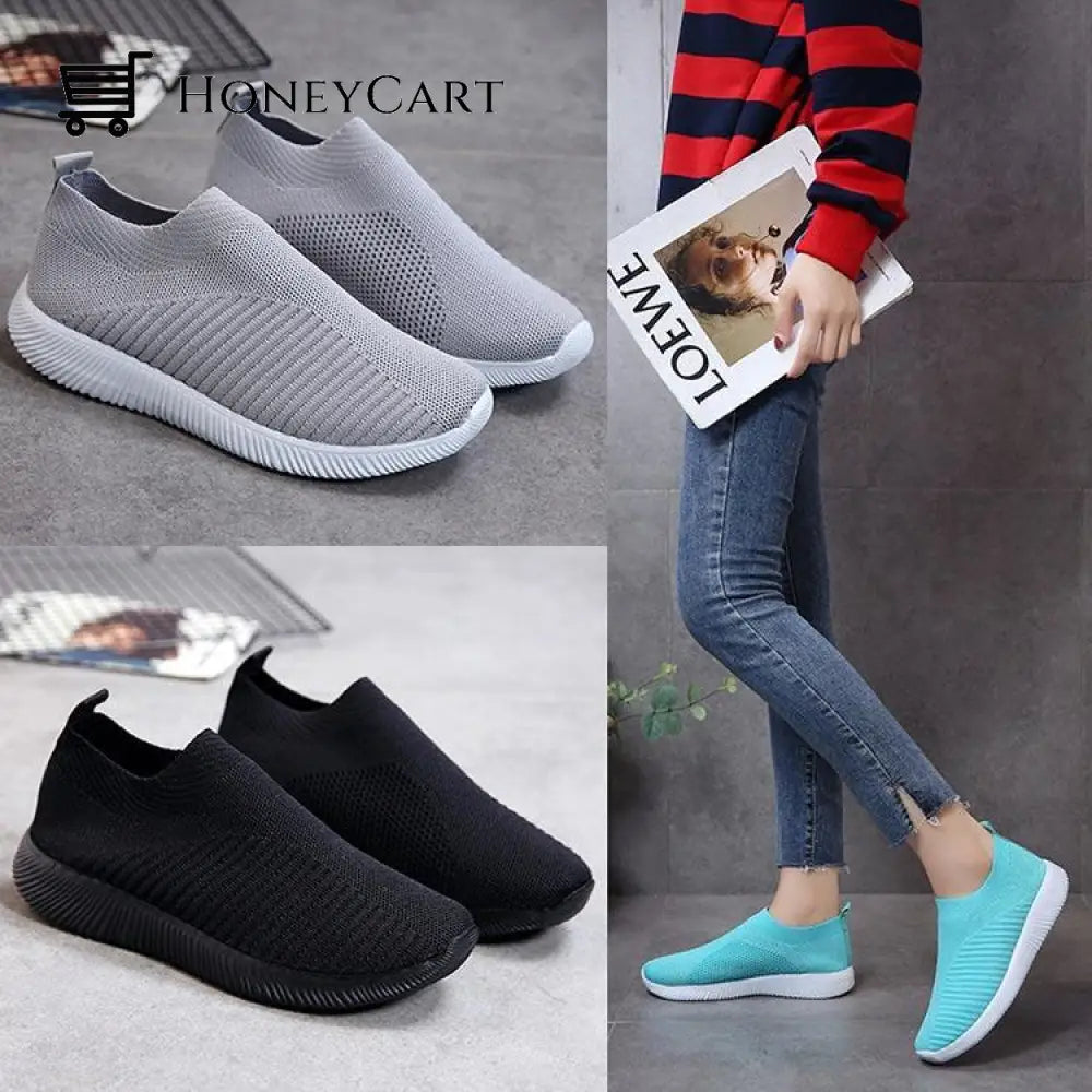 Women Soft Walking Shoes Womens Flats