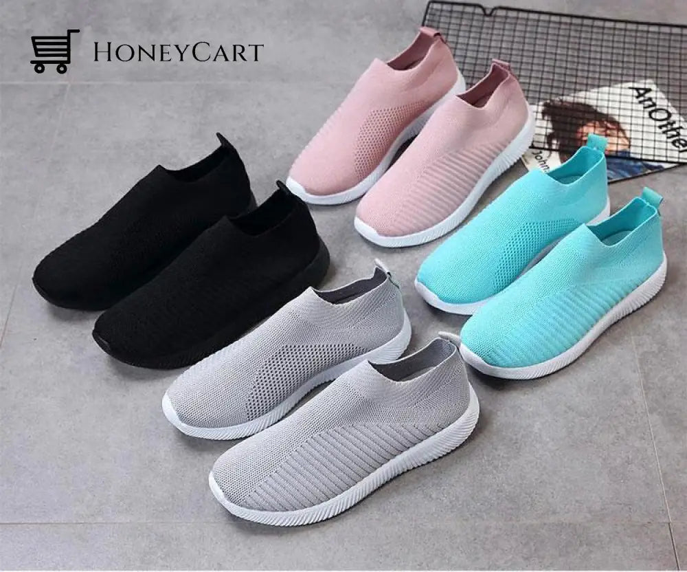 Women Soft Walking Shoes Womens Flats