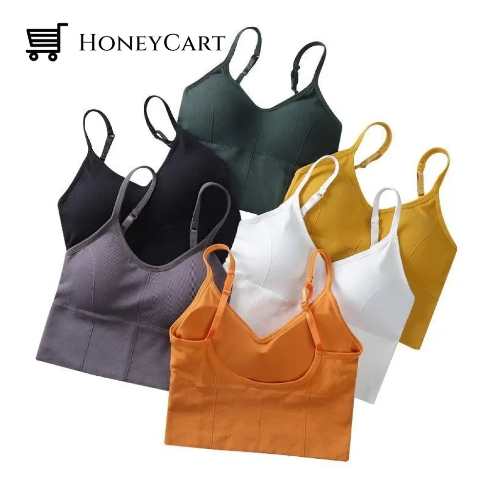 Women Sports Bra Basic Crop Top Bra