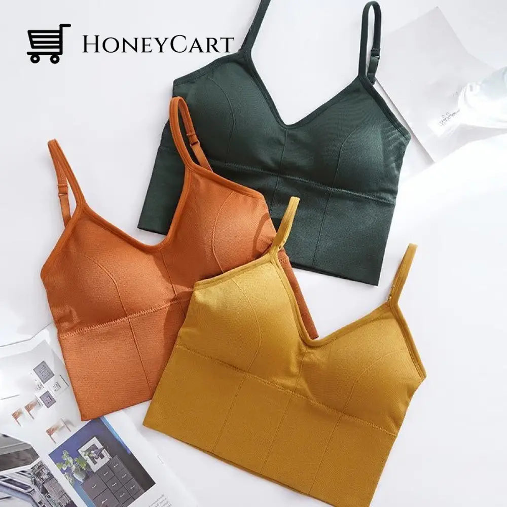 Women Sports Bra Basic Crop Top Bra