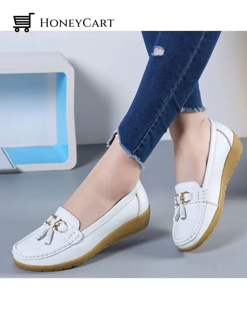 Womens Breathable Moccasins Shoes 2022