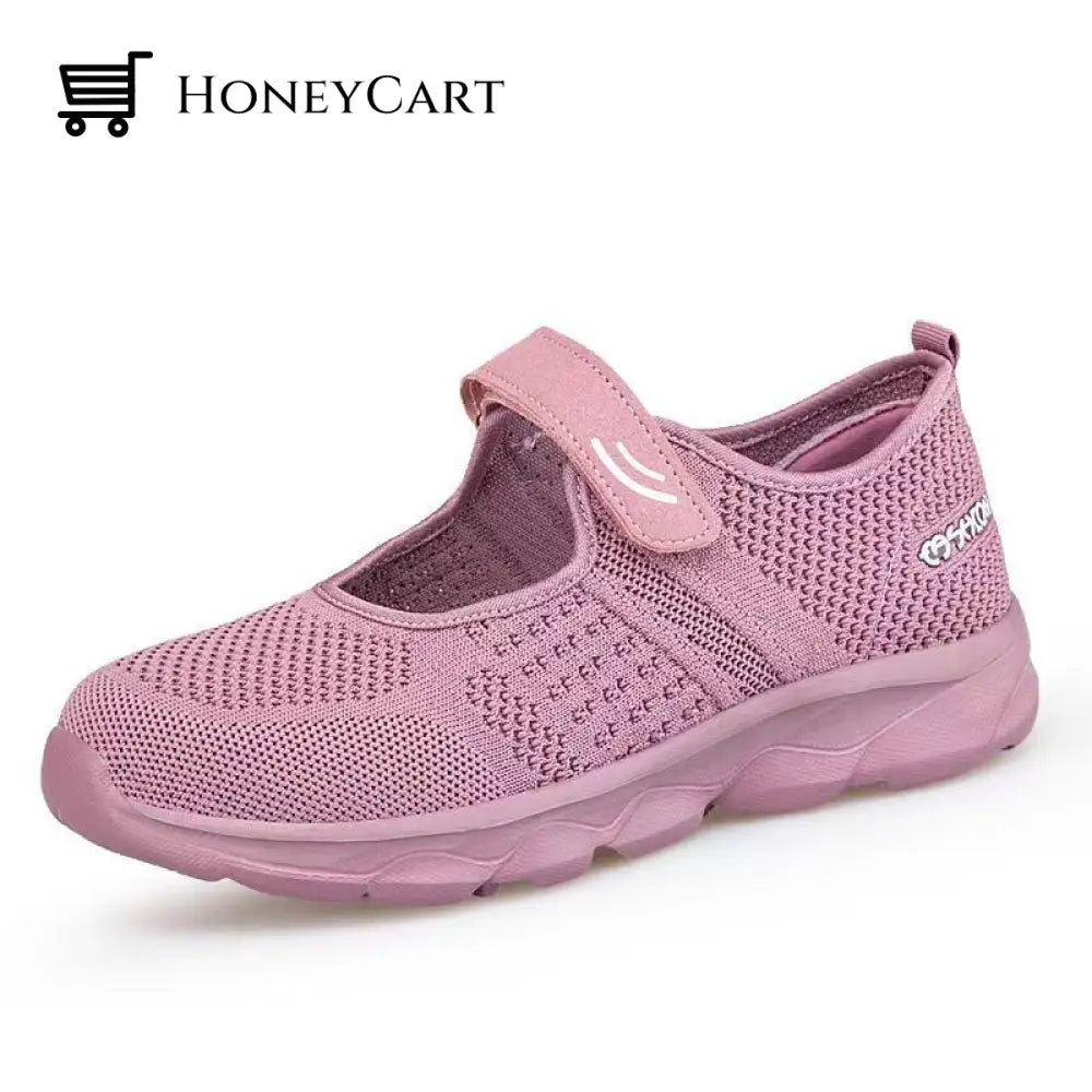 Womens Breathable Orthopedic Comfort Shoes Pink / Us5.5/Uk3.5/Eu35