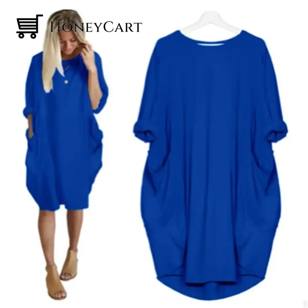 Womens Casual Solid O Outline Dress Tool