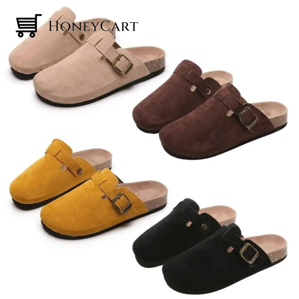 Womens Clogs Non-Slip Shoes For Bunions And Wide Feet