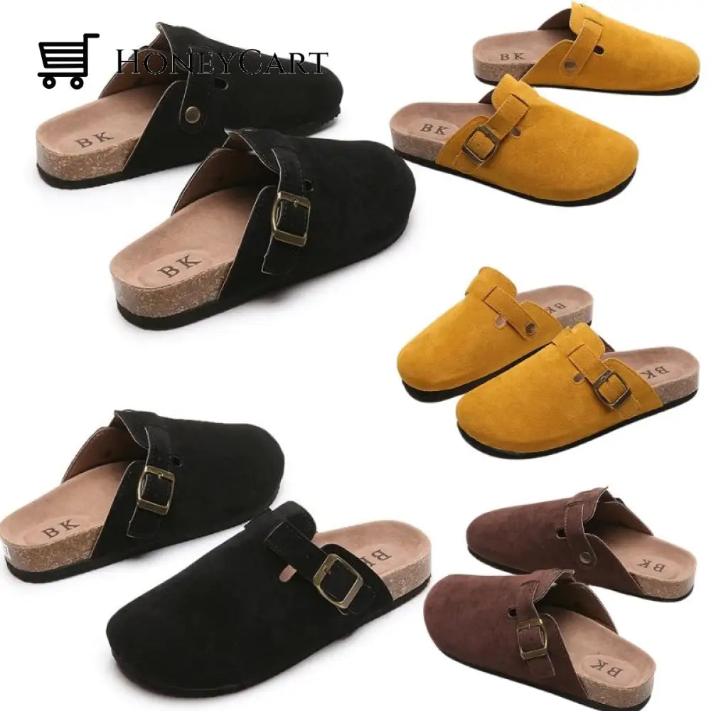 Womens Clogs Non-Slip Shoes For Bunions And Wide Feet