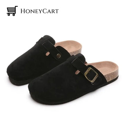 Womens Clogs Non-Slip Shoes For Bunions And Wide Feet Black / 9.5