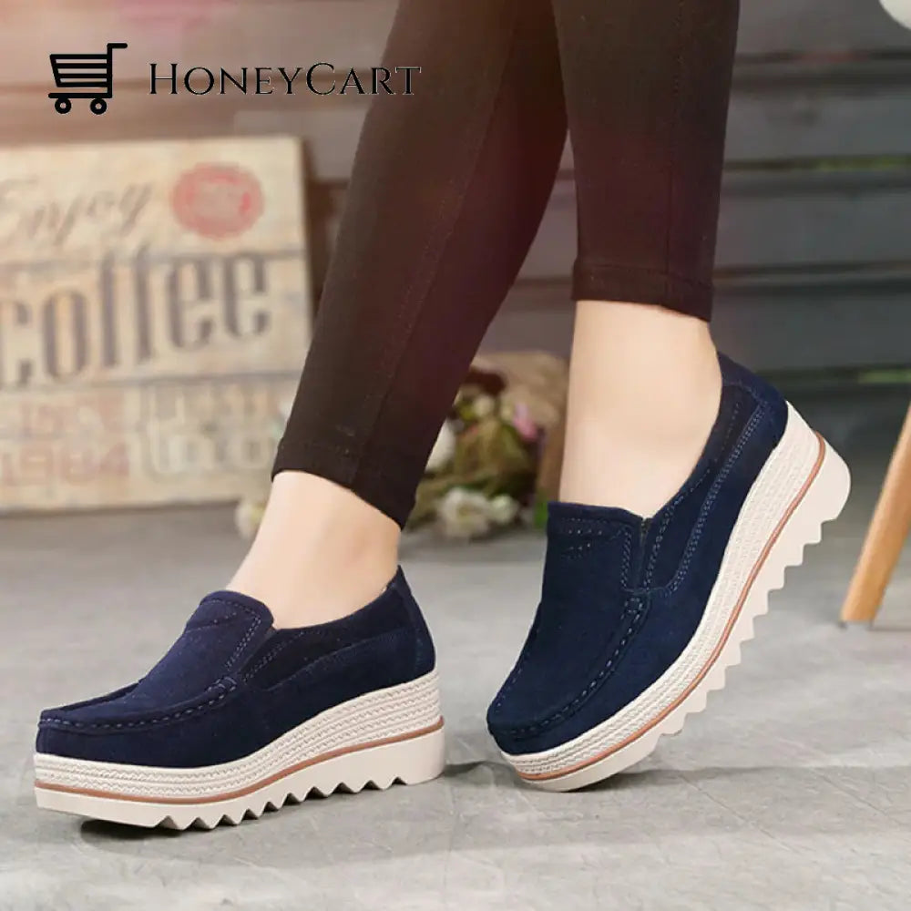 Womens Flat With Platform Shoes
