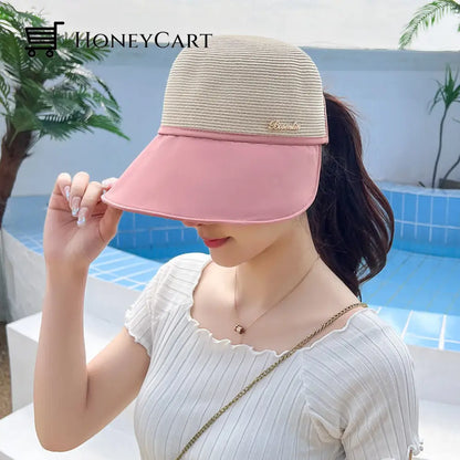 Womens Large Brim Sunscreen Hat