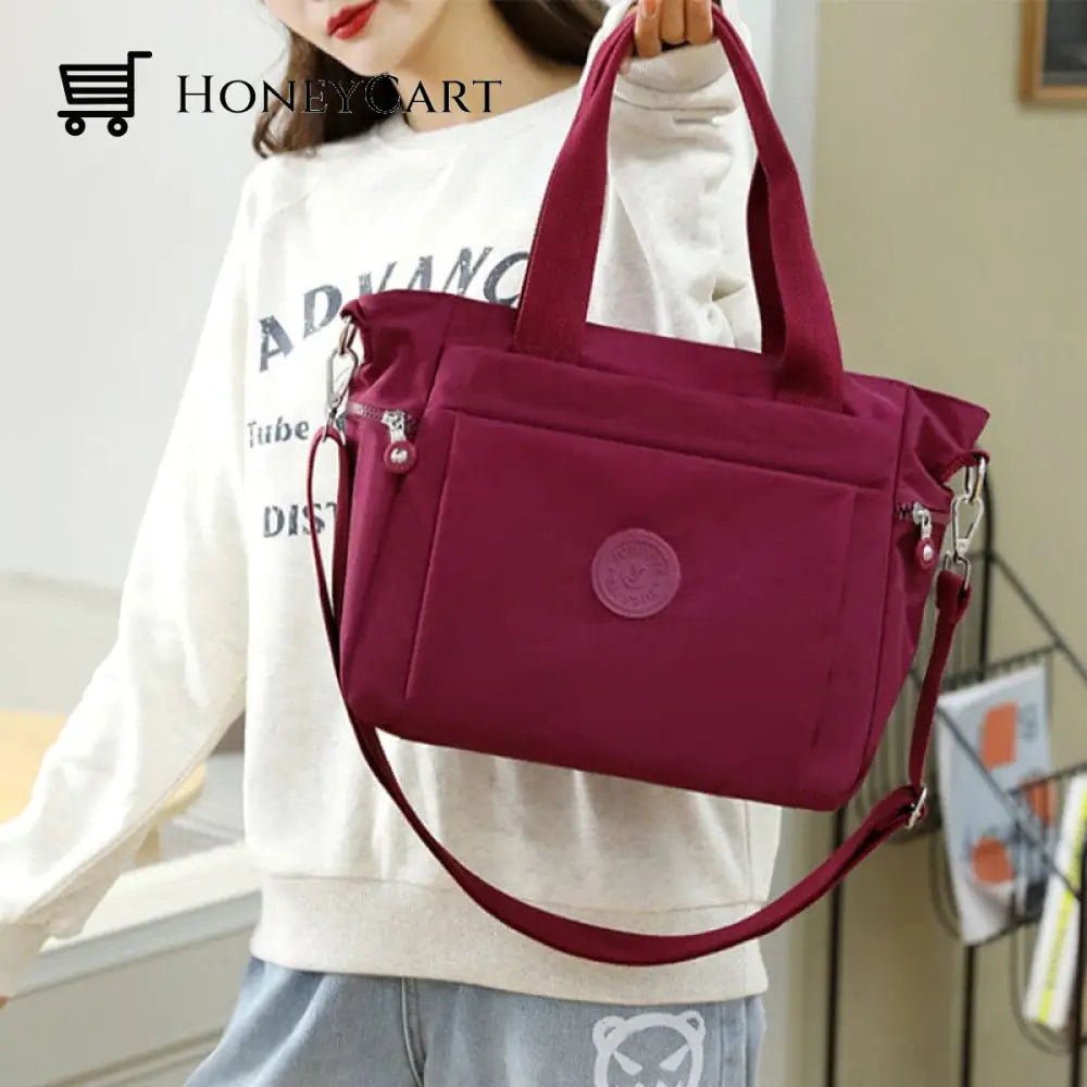 Womens Multicolor Large Capacity Tote Bag