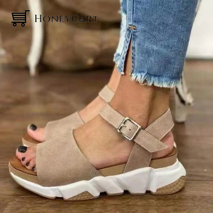 Womens Platform Casual Sports Sandals