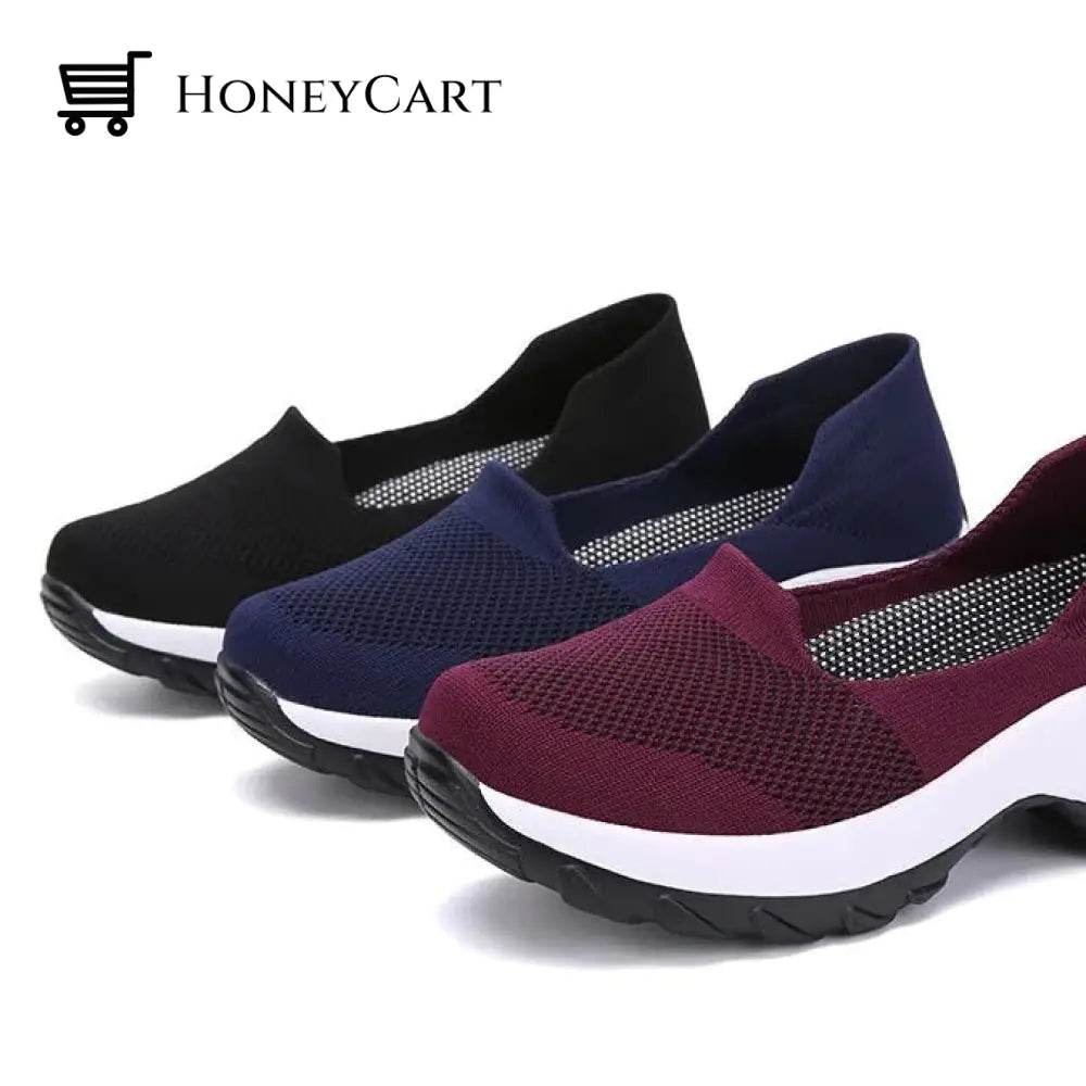 Womens Slip-On Sneakers