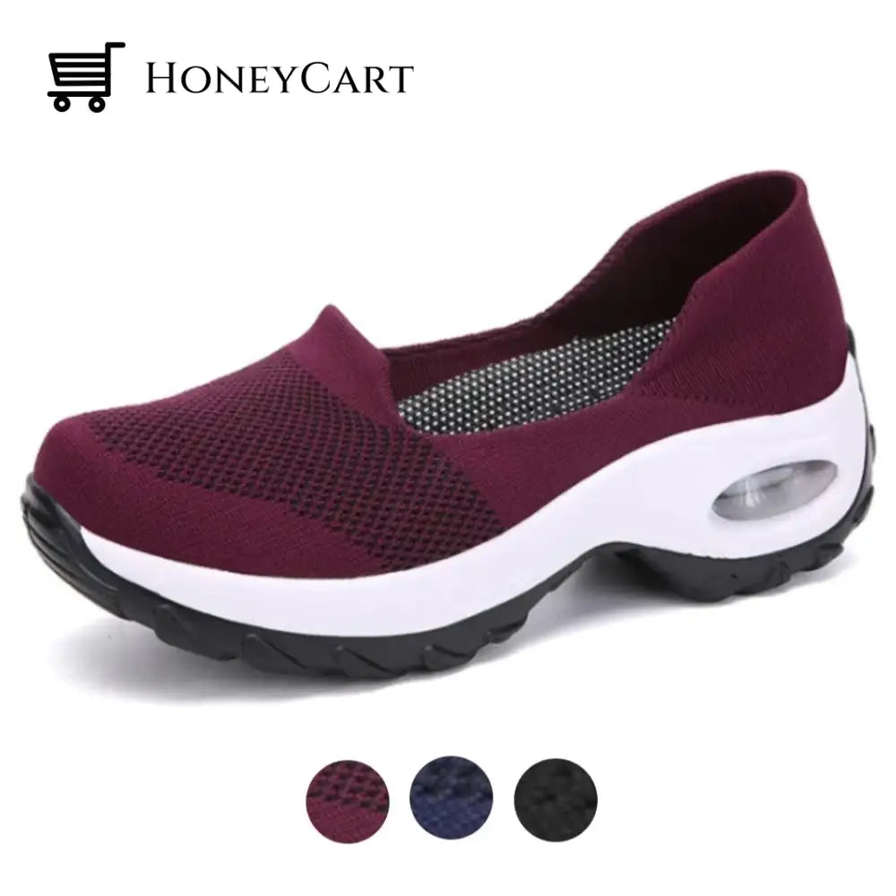 Womens Slip-On Sneakers