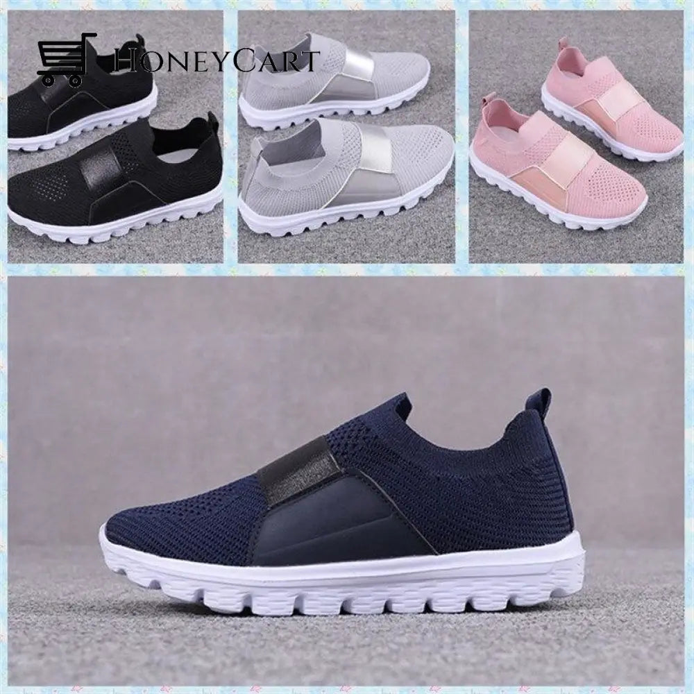 Womens Slip-On Sneakers Bunion Correction Shoes