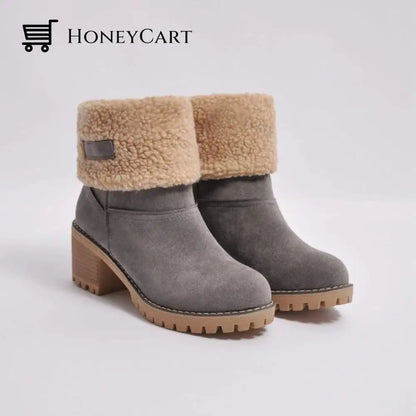 Womens Winter Boots With Fur For Warm Toes