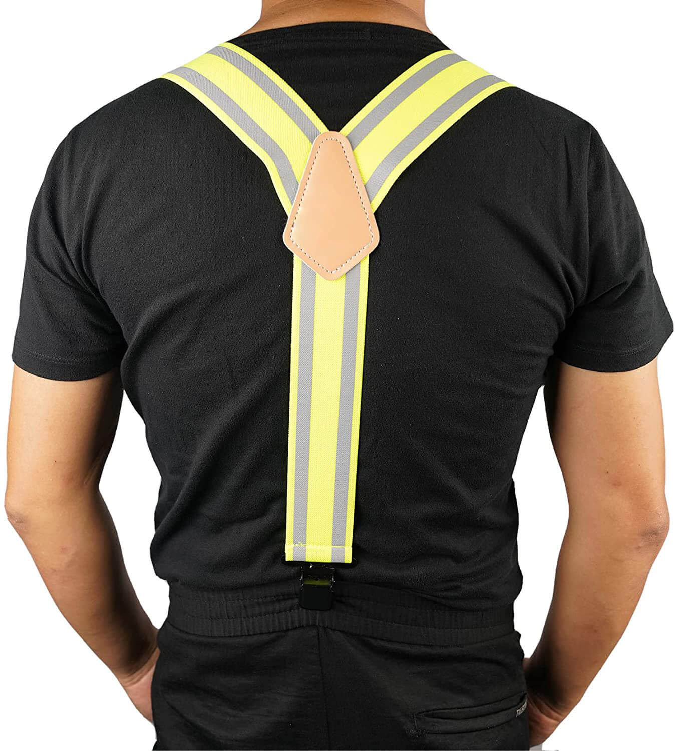 Safety Reflective Suspender Safety & High Visibility Men Work Suspender