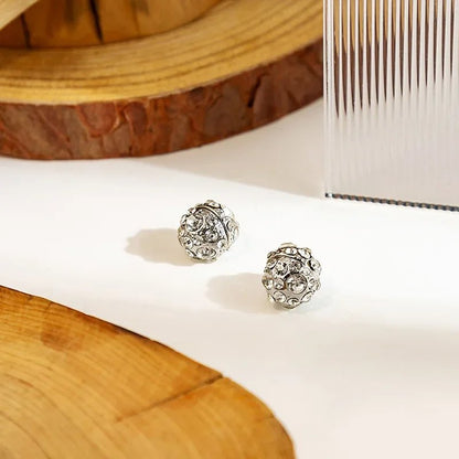 Zircon Crystal Weight Loss Magnetic Earrings