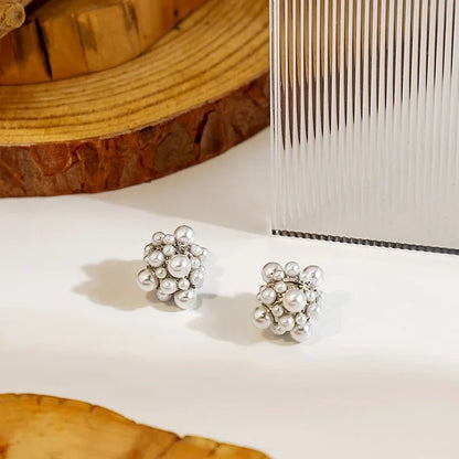 Zircon Crystal Weight Loss Magnetic Earrings