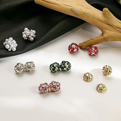 Zircon Crystal Weight Loss Magnetic Earrings
