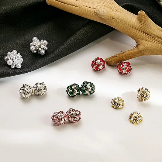 Zircon Crystal Weight Loss Magnetic Earrings