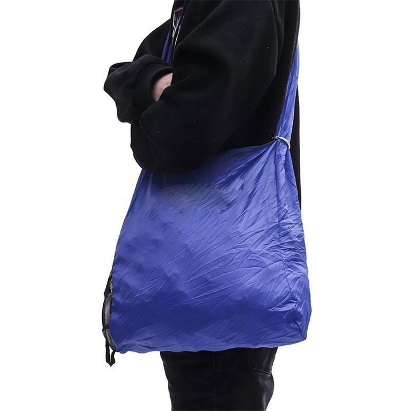 Portable Telescopic Shopping Bag Small Disc Shopping Bag Foldable Reusable