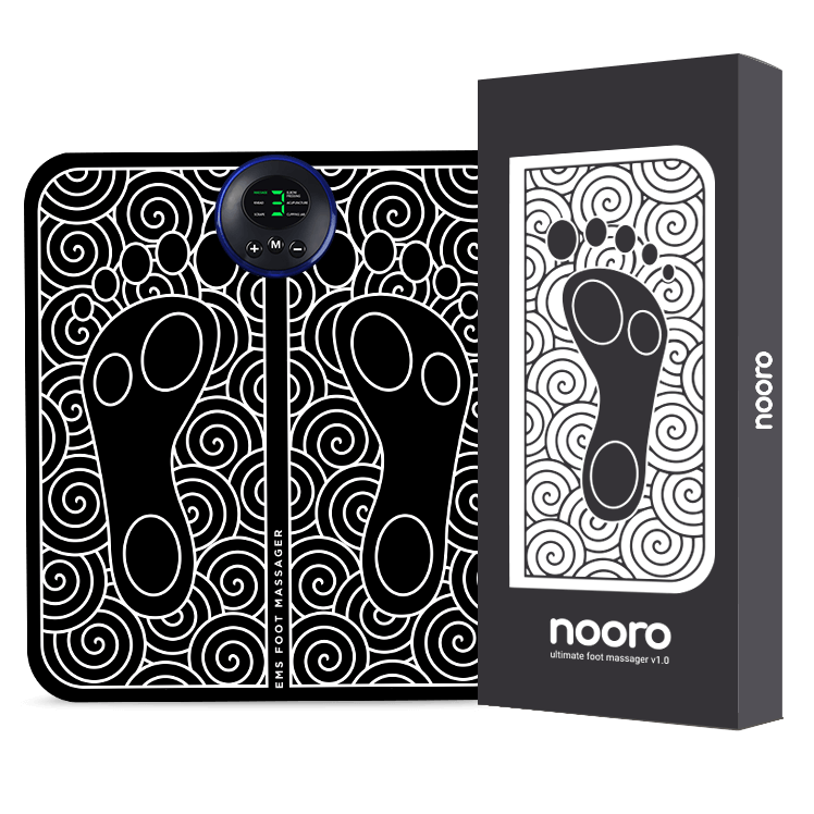 Nooro Foot Massager Mat for Neuropathy- Foot Pain and Neuropathy Relief Massager