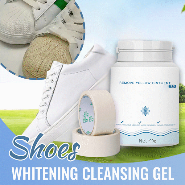 Shoes Whitening Cleansing Gel (Free tape)