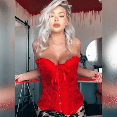 Sexy Woman Lace Corset