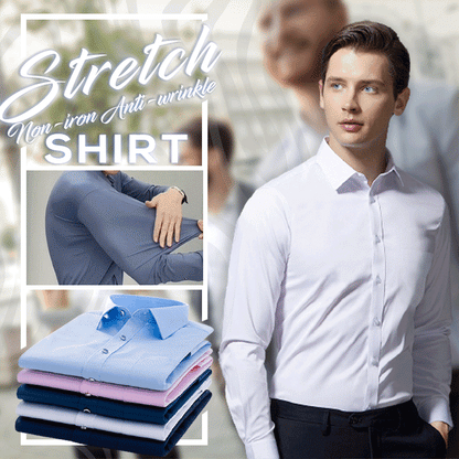 Men's Stretch Non-iron Anti-wrinkle Shirt