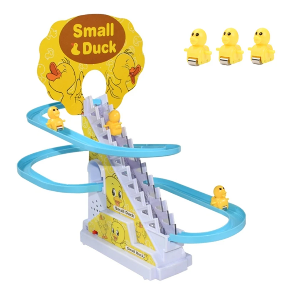 Electric Duck Climbing Stairs