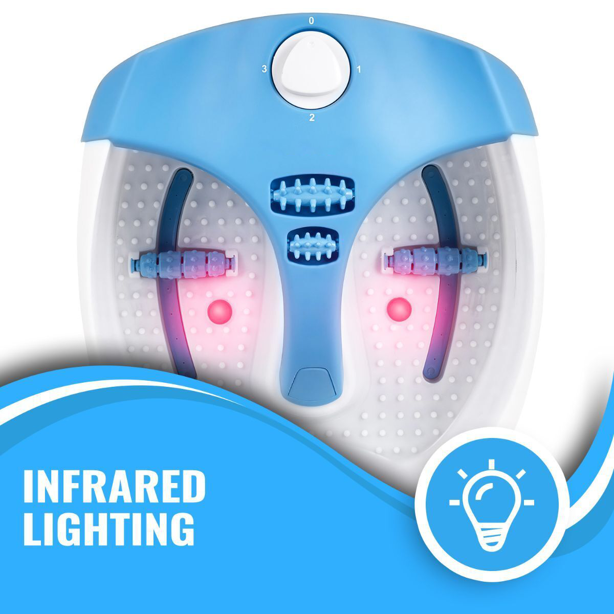Foot Spa Bath Massager At Home