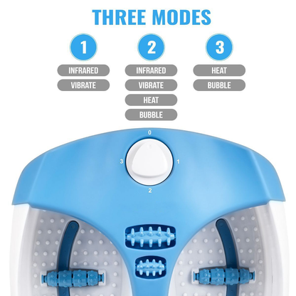 Foot Spa Bath Massager At Home